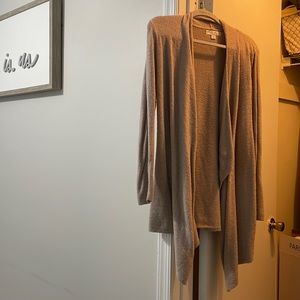 Barefoot Dreams Bamboo Chic Lite Beige Cardigan